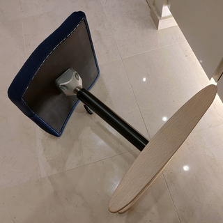 美品】balans synergy（バランスシナジー）ネイビー スクエアタイプ