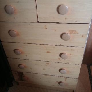 ◎引き出し中型、取っ手丸