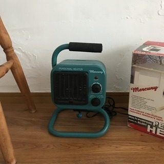 動作しますがジャンク？mercury マルチパーソナルファンヒー...