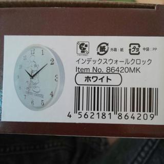 ミッキー ウォールクロック 時計の画像