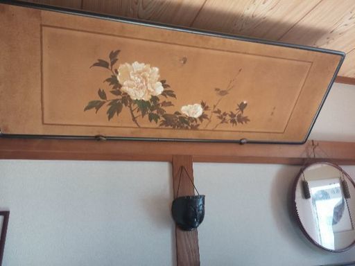 100年以上前の掛軸、骨董屋から購入
