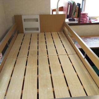 【値下げ】ロフトベッド･階段･机･収納付き＋椅子付きの画像