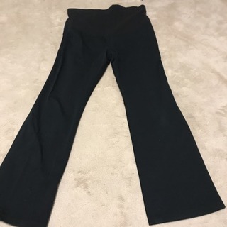 無印良品 マタニティズボン ブラック M~Lサイズ 黒