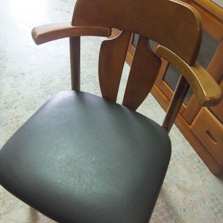 天然木 ダイニング テーブル 椅子５点セット の画像