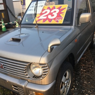 アウトドアに最適な車です！人気のパジェロ・ミニ！の画像