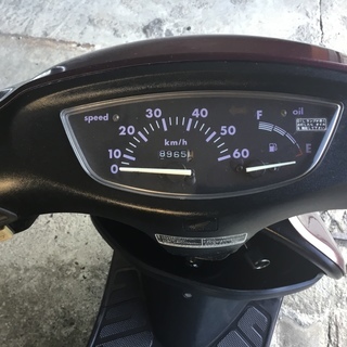 【引き取り先が決まりました】値下げ！3.6万で規制前ライブディオⅠ型が手に入る！！　凄い調子良い！　なぜか60キロ以上出ます。駆動系チューン済みかと。の画像