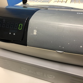 CASIO カシオ レジ 電子レジスター TE-3000 ライトグレーの画像