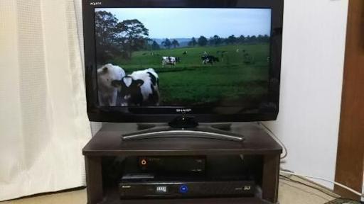 【充実の一人暮らしセット！】液晶テレビ+Blu-rayレコーダー+テレビ台