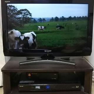 【充実の一人暮らしセット！】液晶テレビ+Blu-rayレコーダー...