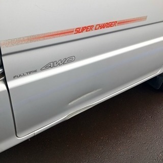 値下げしました！スバル サンバー S/C付き4WD 5速！！チョイ訳ありの画像