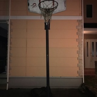 バスケットゴール差し上げます。