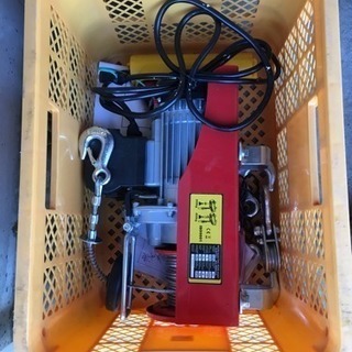 レンタル  ウインチ 100V