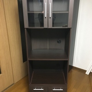 レンジ・炊飯器ラック 2口コンセント