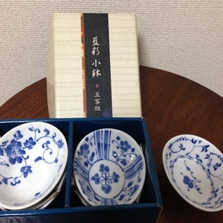 小皿　五客組　