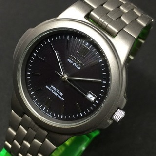 CITIZEN シチズン エコドライブ フルチタン ジャンクショ...