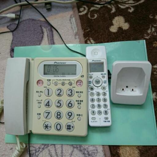 コードレス 電話機   子機付き