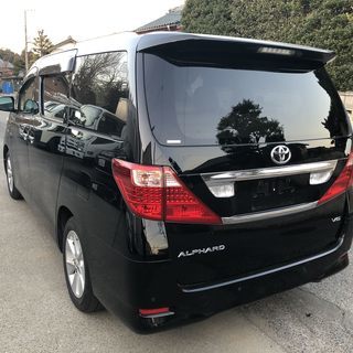 20　アルファード　350G　両側パワスラ/HDDナビ/フリップダウンモニター/シートカバー/ETC/コンビウッド　予備検査取得済み！！の画像