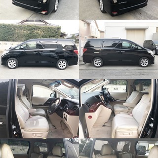 20　アルファード　350G　両側パワスラ/HDDナビ/フリップダウンモニター/シートカバー/ETC/コンビウッド　予備検査取得済み！！の画像