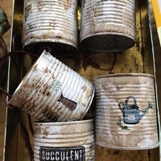 リメイク缶作り お一人2000円の画像