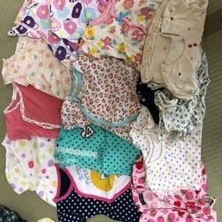 新生児～70ロンパース＆肌着セットの画像