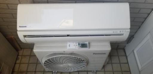 商談中。程度良し！パナソニック2.2ｋ。工事付き！保証付き！配送込！取り外し無料！エリア限定