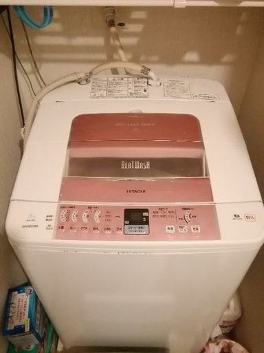 明日引き渡し　2009年式 8キロ HITACHI ビートウォッシュ BW-8KV