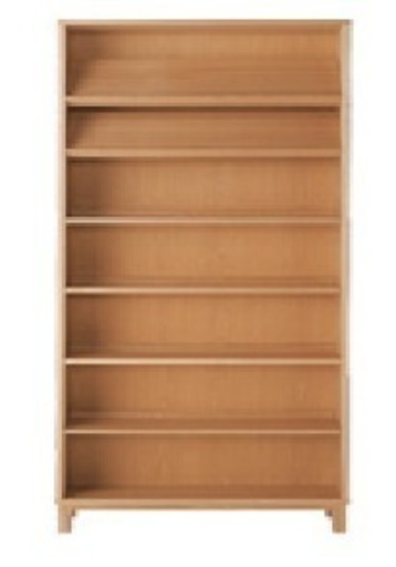 【無印良品/木製収納(本棚)】大きめの高さ175cm！