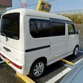 中古車 ホンダ バモス ターボ 4WD 2年車検整備付 ナビ テレビ の