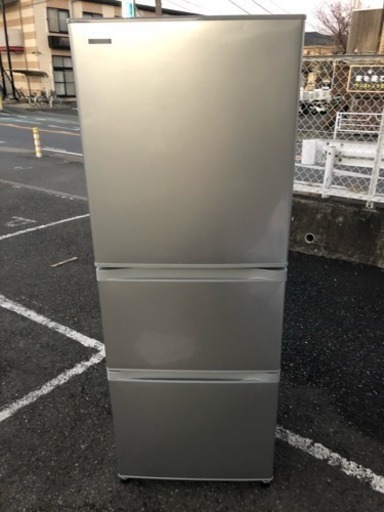 ☆2016年 3ドア 冷蔵庫 TOSHIBA GR-H34S 中美品