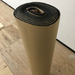 吸音 防音 材 シート 6mm厚 幅100mm 裏面粘着材付き