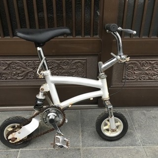 サスペンション付きミニ自転車