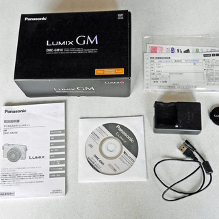 良品 ！再！最終値下げ! ★おまけ7358円相当付★ パナソニック Panasonic LUMIX DMC-GM1K レンズキット（オレンジ）デジタル一眼　ミラーレス　取説・箱・付属品完備 の画像