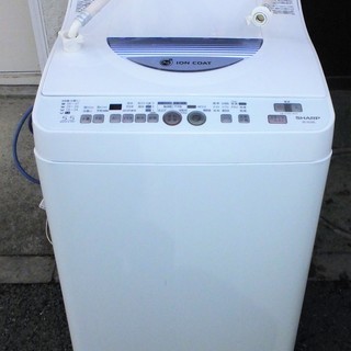 ☆シャープ SHARP ES-TG55L 5.5kg Ag+イオ...