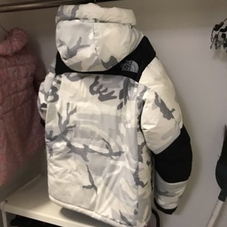 ノースフェイス バルトロ  ホワイトカモMサイズの画像