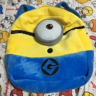 ミニオンのリュック売ります。