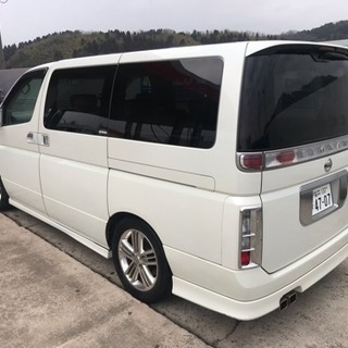 貨物登録！エルグランド！車検32/3まで！の画像
