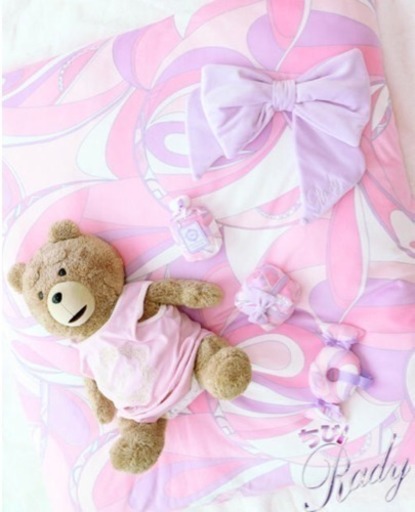 Rady♡シャボンマーブルふわふわマット