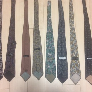 メーカ品　ネクタイまとめ売り（１０本）　その１　