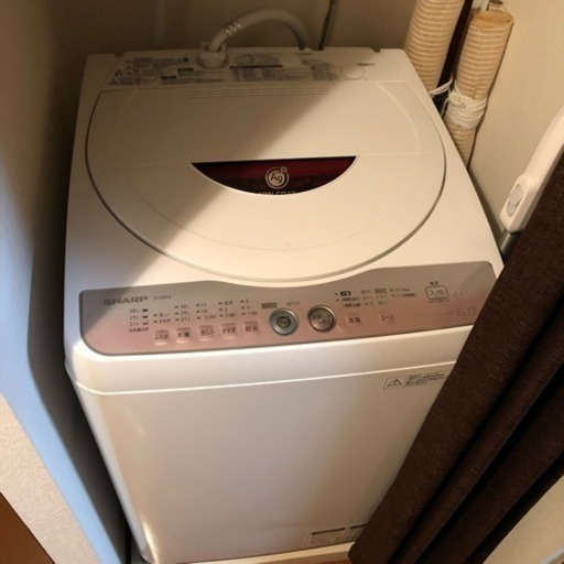 シャープ全自動洗濯機 6kgタイプ 問題なく使ってました！