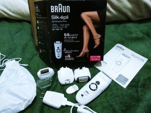 ブラウン　シルクエピ　脱毛\u0026シェーバー　女性用