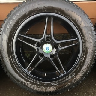 価格変更！！BMW横浜から※引き取り限定※スタッドレスタイヤ4本セットの画像