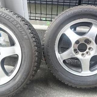スタッドレスタイヤ195/65R15、４本セット！の画像