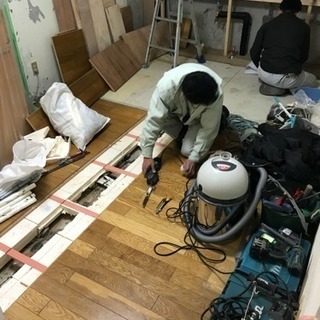 内装工事手元の画像