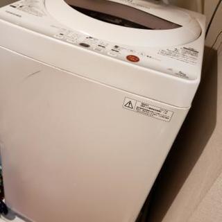 東芝洗濯機5キロ