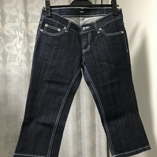 値下 クロプトデニム 白のステッチがいいアクセントです