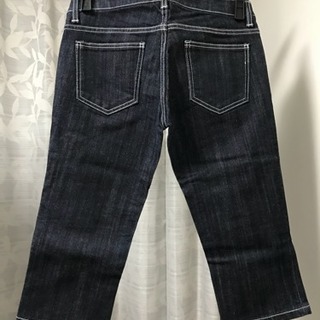 値下 クロプトデニム 白のステッチがいいアクセントですの画像