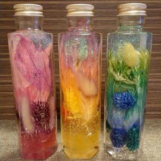 ハーバリウム 3本セット ②