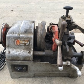 アサダ　パイセット60 パイプネジ切リ 動作品 管理番号2802
