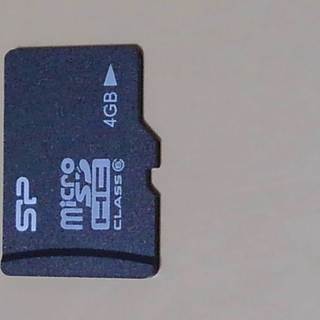 【値下げ】microSDHCﾒﾓﾘｰｶｰﾄﾞ 4GB Class6