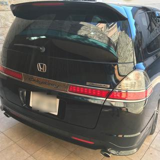 オデッセイ車検長いRB1後期2008車検長いスマートキーバックカメラHDDナビDVDミュージックサーバーTEIN車高調18インチの画像